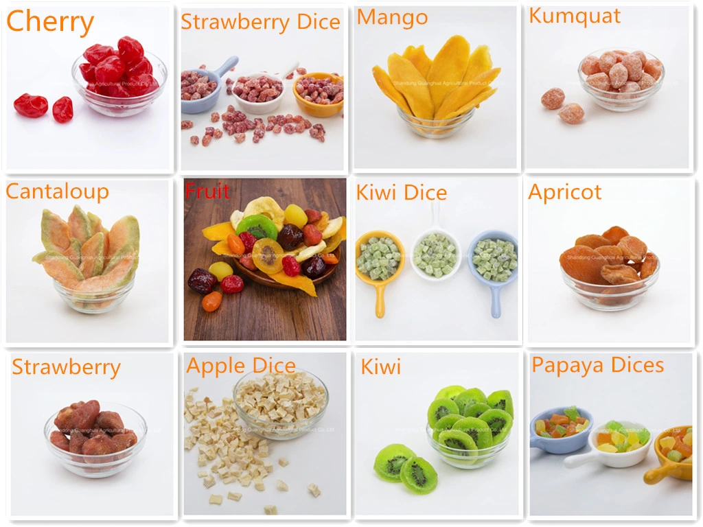 Hot Sale Healthy Sweet Delicious Tasty Cheap New Crop New Fragrance Dried Fruit Dices