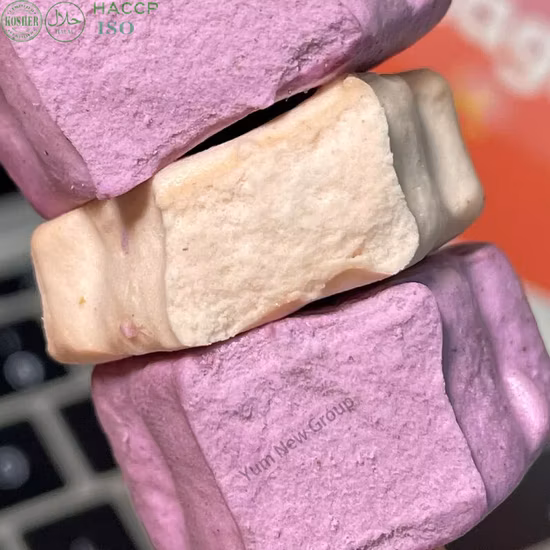 Meistverkaufte Fabrik-gesunde, köstliche, gefriergetrocknete Erdbeersnacks, gefriergetrockneter Fruchtjoghurt, ganz/Scheibe/Würfel für Obstsalat